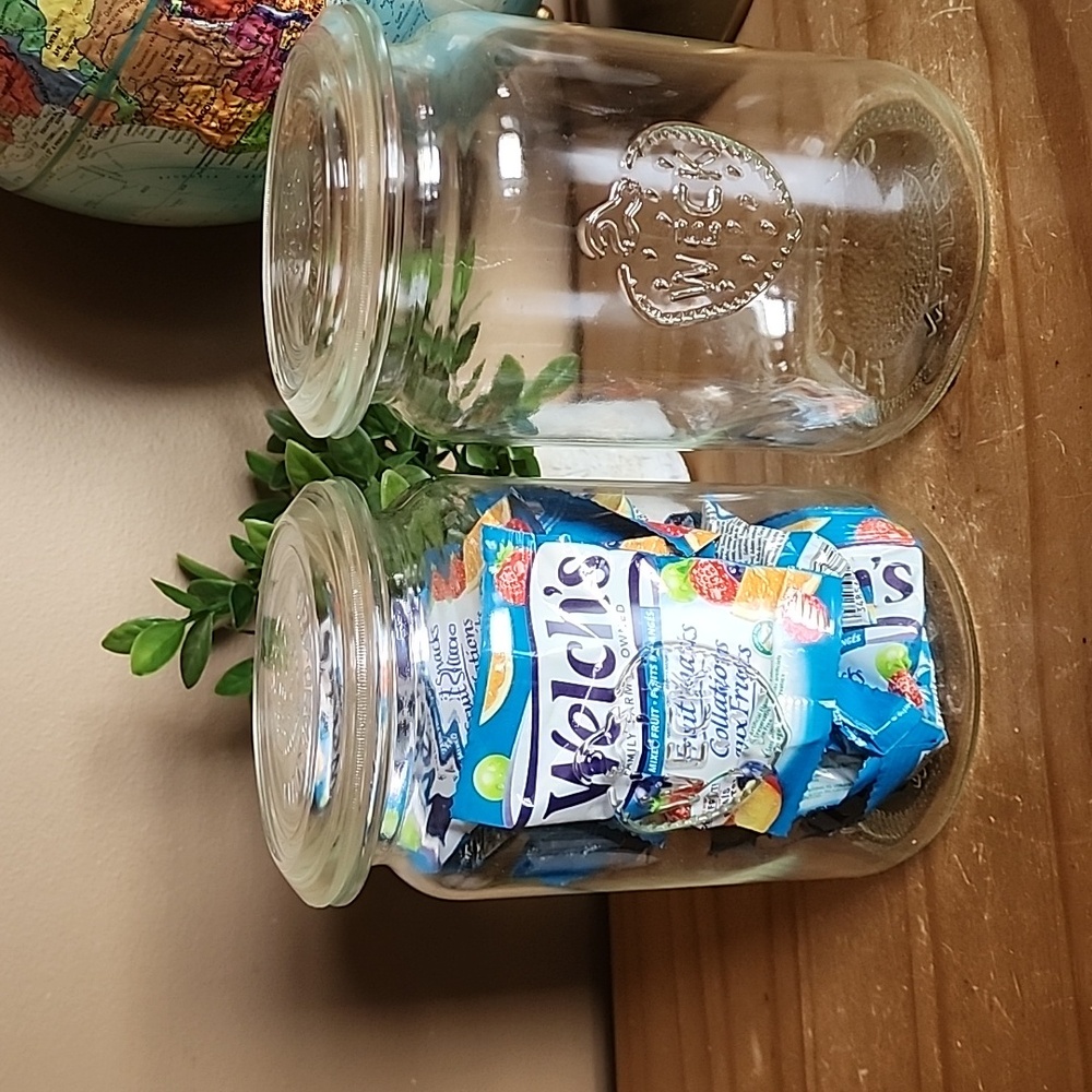 WECK Clear Glass Jars